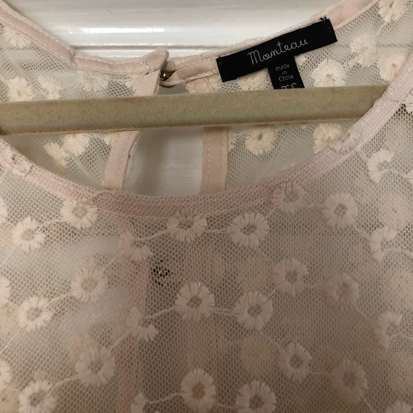 Monteau Vintage Off-White Dress - Picture 3 of 4